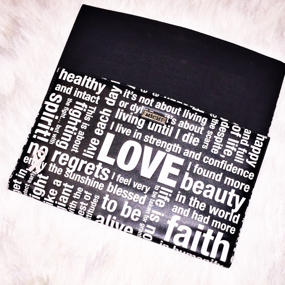 NWT Breast Cancer Awareness Miche  Classic Purse Cover